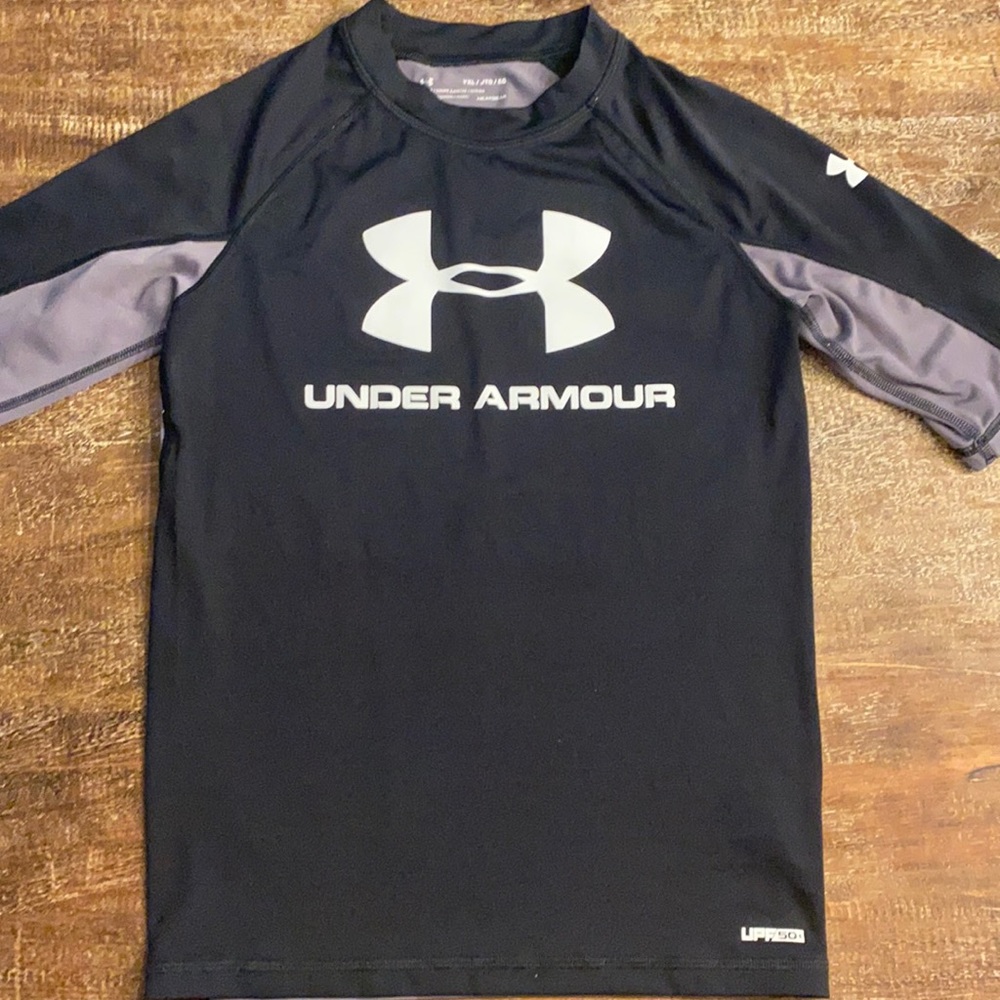 Youth XL under Armour swim shirt